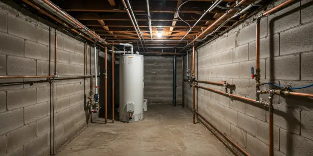 Basement Utility Core